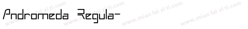 Andromeda Regula字体转换